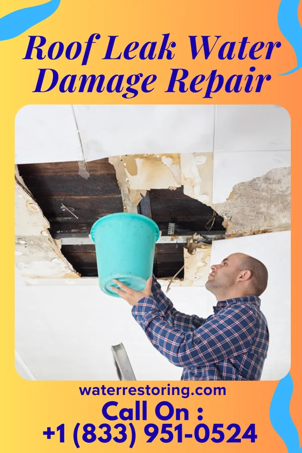 Roof Leak Water Damage Repair in San Jacinto, CA
